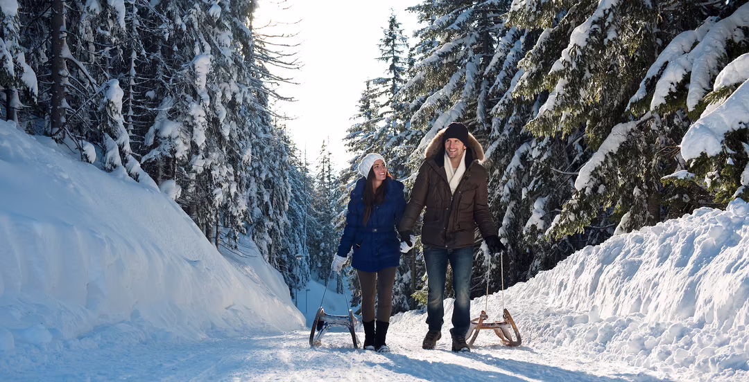 Winter im Kufsteinerland | Rodeln - Kala Alm Thiersee ©alexgretter