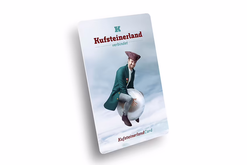 Abbildung KufsteinerlandCard ©TVB Kufsteinerland