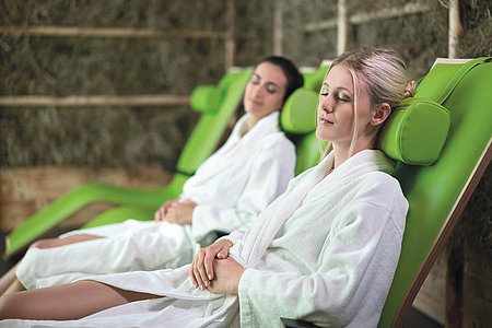 Relax in our alpine air ionization room