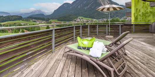 DAS SIEBEN - Suite SIEBEN | Terrasse ©Hannes Dabernig