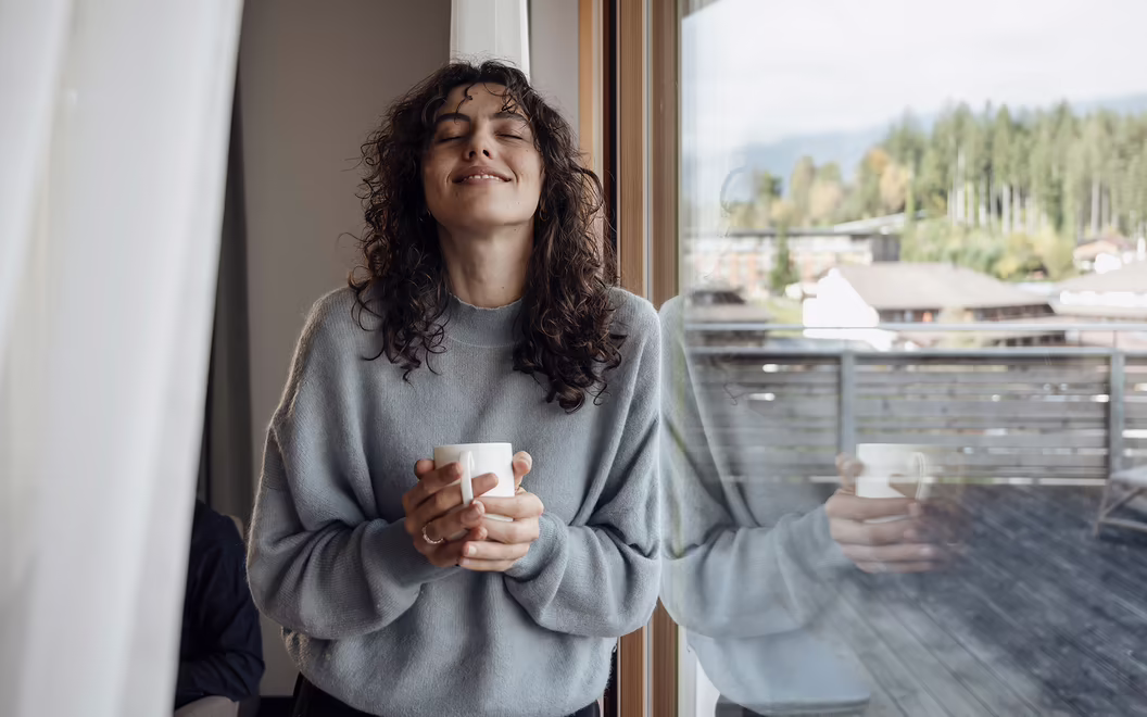 Achtsamer Start in den Tag mit Kaffee
